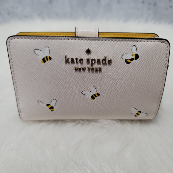 kate spade Handbags - Kate Spade staci bee medium compact bifold wallet